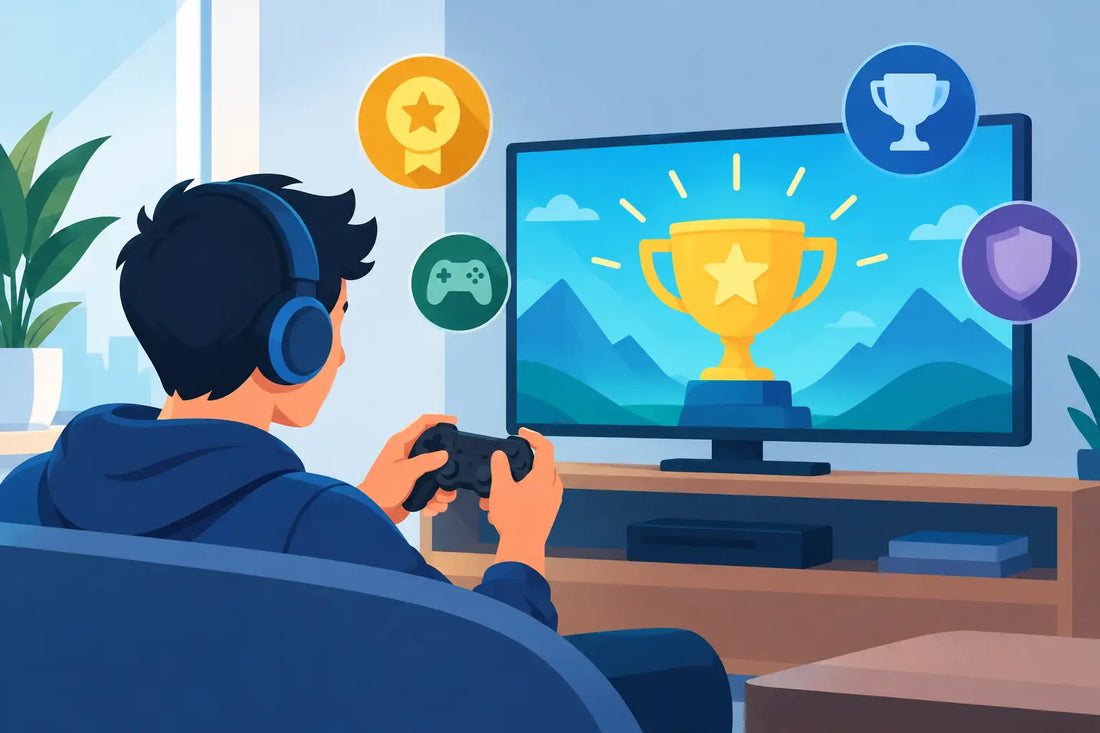 Jogos digitais têm conquistas normalmente?
