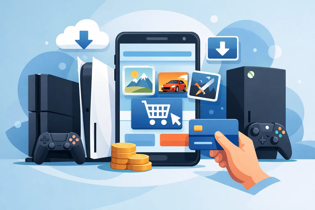 Como comprar mídia digital para PS4, PS5 e Xbox