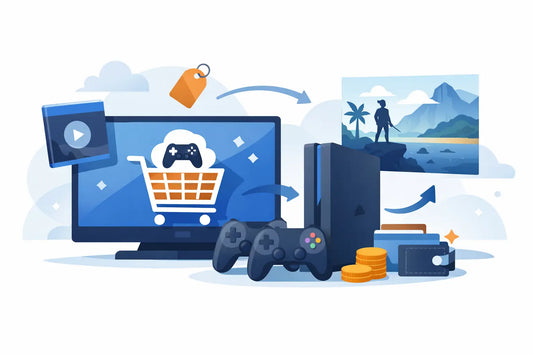 Como comprar jogos digitais para console
