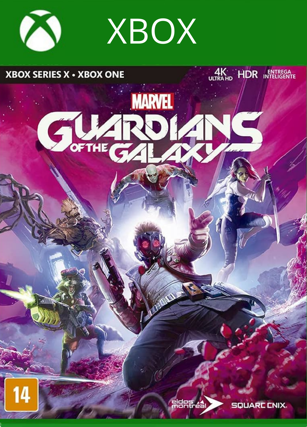 Guardiões Da Galáxia Da Marvel Xbox One/Series