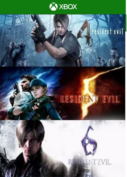 Resident Evil 4 5 6 Xbox One/Series